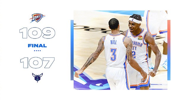 12月27日 NBA常规赛 黄蜂vs雷霆 全场录像