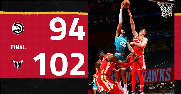 01月07日 NBA常规赛 黄蜂vs老鹰 全场录像