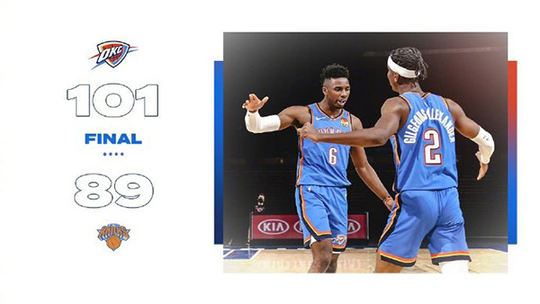 01月09日 NBA常规赛 雷霆vs尼克斯 全场录像