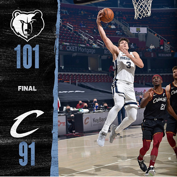 01月12日 NBA常规赛 灰熊vs骑士 全场录像