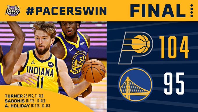 01月13日 NBA常规赛 步行者vs勇士 全场录像