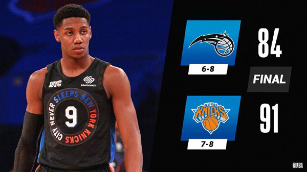 01月19日 NBA常规赛 魔术vs尼克斯 全场录像