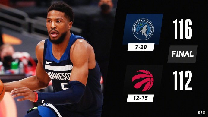 02月15日 NBA常规赛 森林狼vs猛龙 全场录像