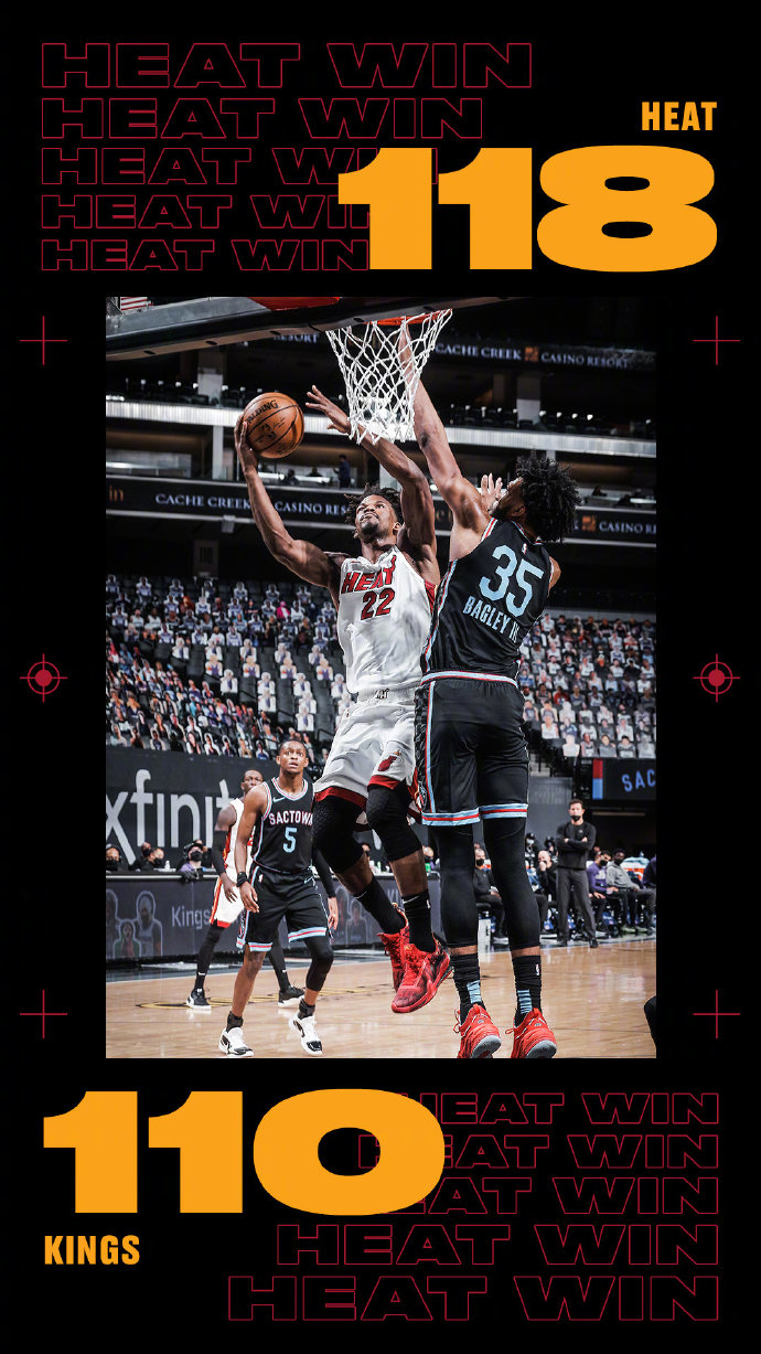 02月19日 NBA常规赛 热火vs国王 全场录像