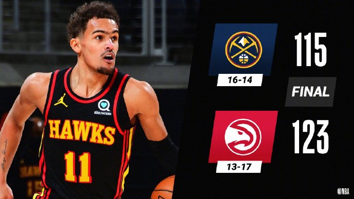 02月22日 NBA常规赛 掘金vs老鹰 全场录像