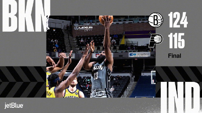 03月18日 NBA常规赛 篮网vs步行者 全场录像