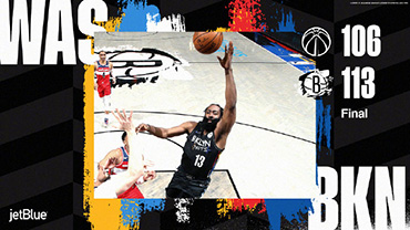 03月22日 NBA常规赛 奇才vs篮网 全场录像