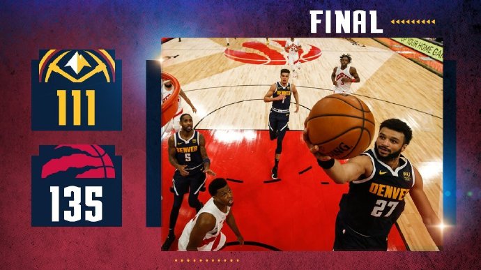 03月25日NBA常规赛 掘金vs猛龙 全场录像