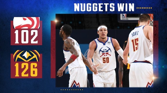 03月29日 NBA常规赛 老鹰vs掘金 全场录像