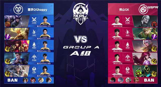 2021年KPL春季赛常规赛第1轮 QG vs GK 全场录像