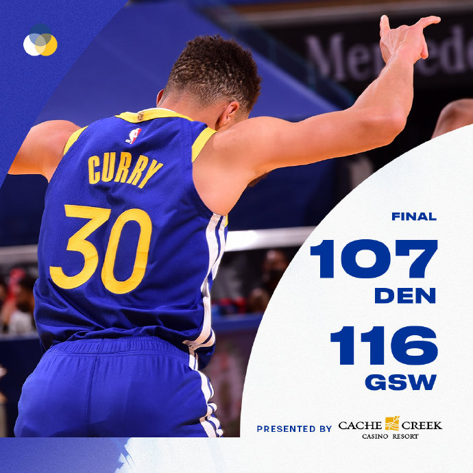 04月13日 NBA常规赛 掘金vs勇士 全场录像