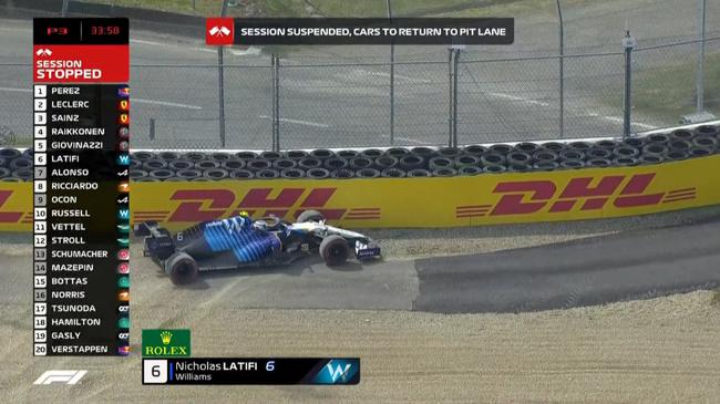 2021F1意大利大奖赛第三次练习赛 全场录像