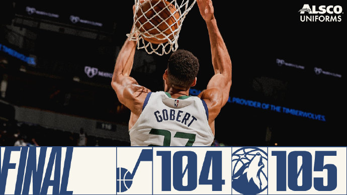 04月27日 NBA常规赛 爵士vs森林狼 全场录像