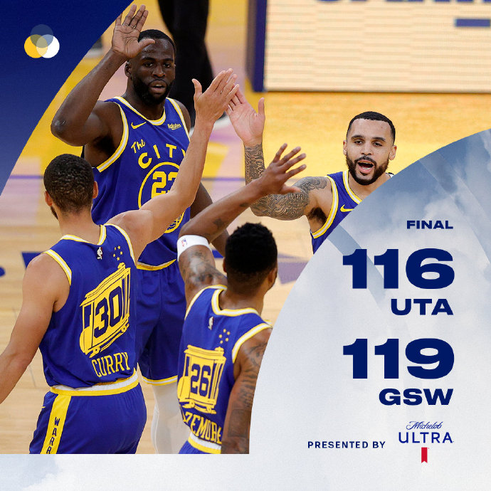 05月11日 NBA常规赛 爵士vs勇士 全场录像