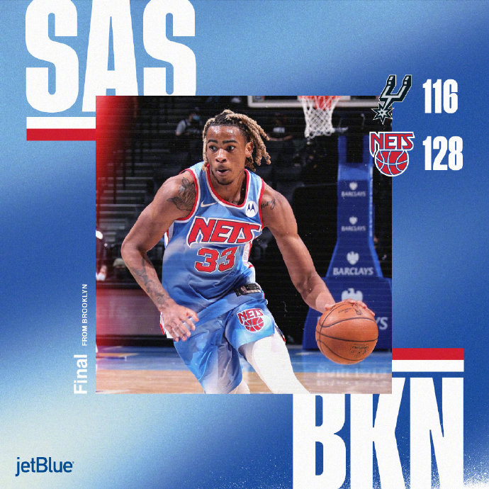05月13日 NBA常规赛 马刺vs篮网 全场录像