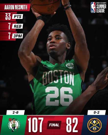 08月11日 NBA夏季联赛 凯尔特人vs掘金 全场录像