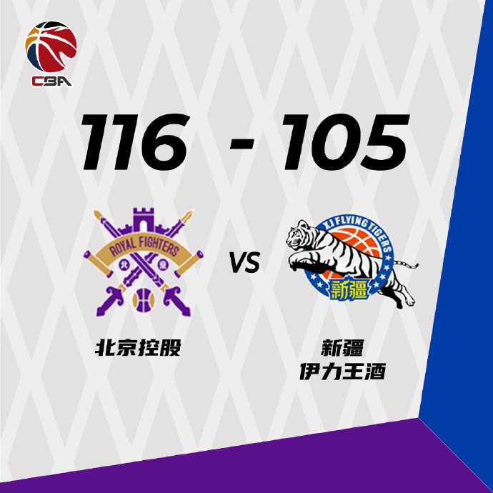 10月23日 CBA常规赛 北控vs新疆 全场录像
