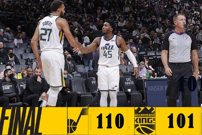 10月23日 NBA常规赛 爵士vs国王 全场录像