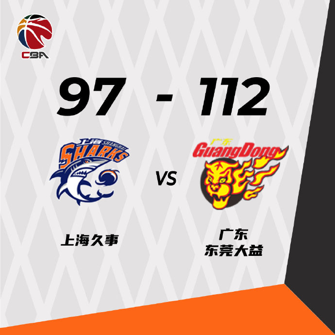 10月24日 CBA常规赛 上海vs广东 全场录像
