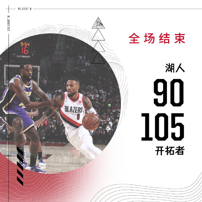11月07日 NBA常规赛 湖人vs开拓者 全场录像