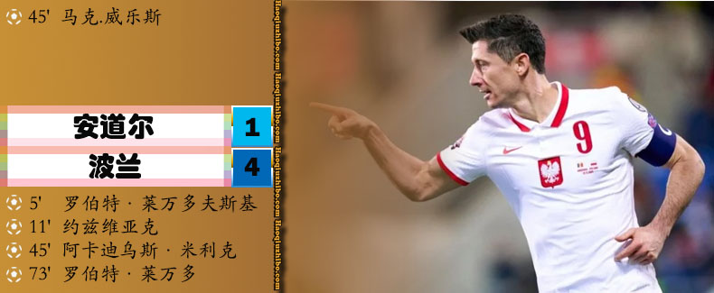 11月13日 世预赛欧洲区 安道尔vs波兰 全场录像