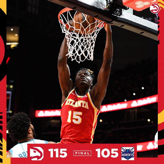 11月21日 NBA常规赛 黄蜂vs老鹰 全场录像