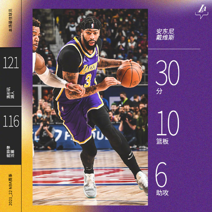 11月22日 NBA常规赛 湖人vs活塞 全场录像