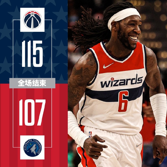 12月02日 NBA常规赛 森林狼vs奇才 全场录像
