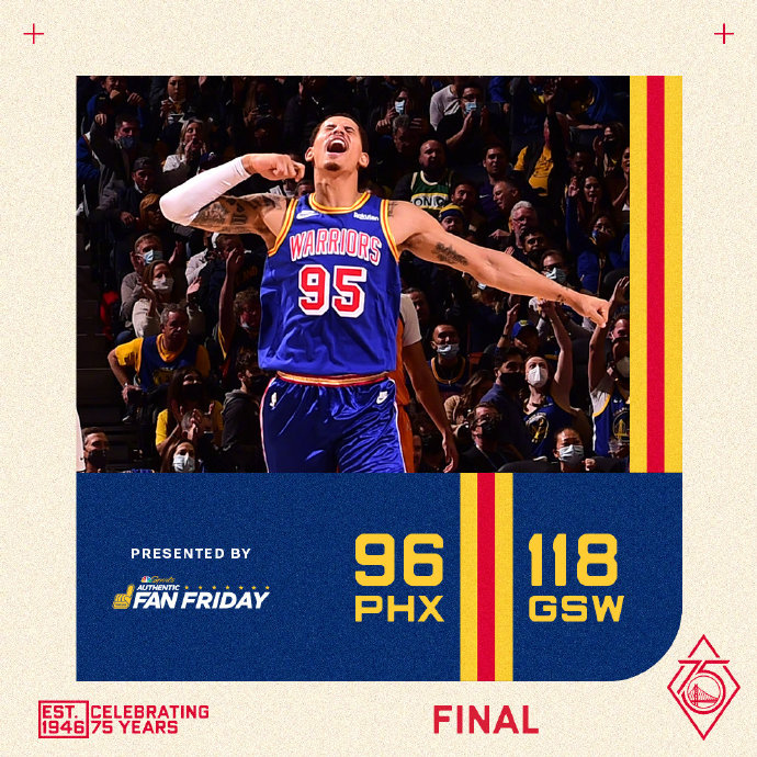 12月04日 NBA常规赛 太阳vs勇士 全场录像