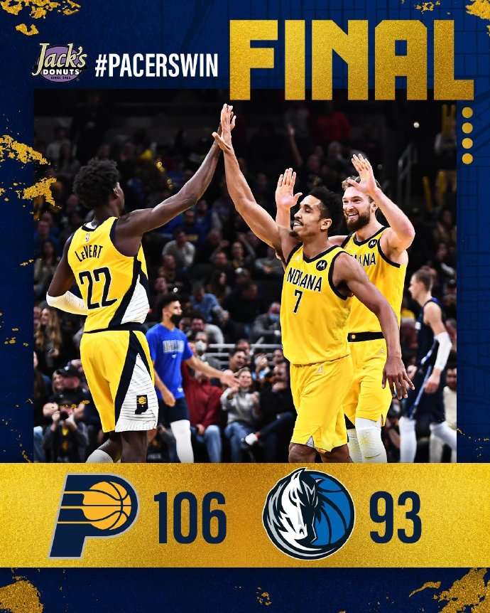 12月11日 NBA常规赛 独行侠vs步行者 全场录像