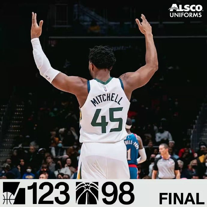 12月12日 NBA常规赛 爵士vs奇才 全场录像