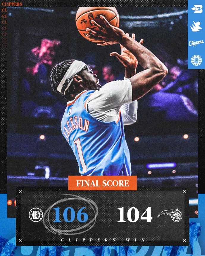 12月12日 NBA常规赛 魔术vs快船 全场录像