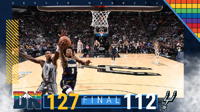 12月12日 NBA常规赛 掘金vs马刺 全场录像