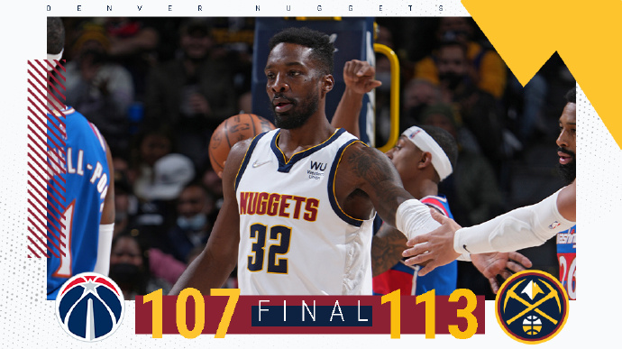 12月14日 NBA常规赛 奇才vs掘金 全场录像