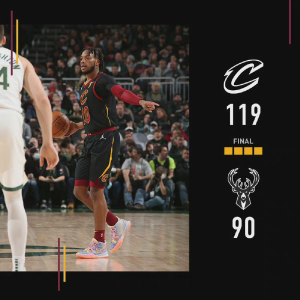 12月19日 NBA常规赛 骑士vs雄鹿 全场录像