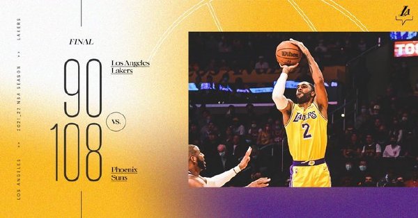 12月22日 NBA常规赛 太阳vs湖人 全场录像