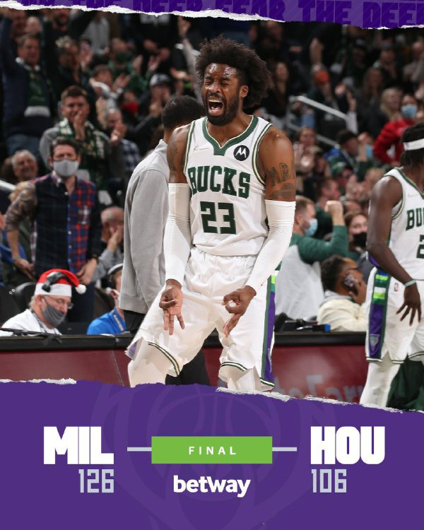 12月23日 NBA常规赛 火箭vs雄鹿 全场录像