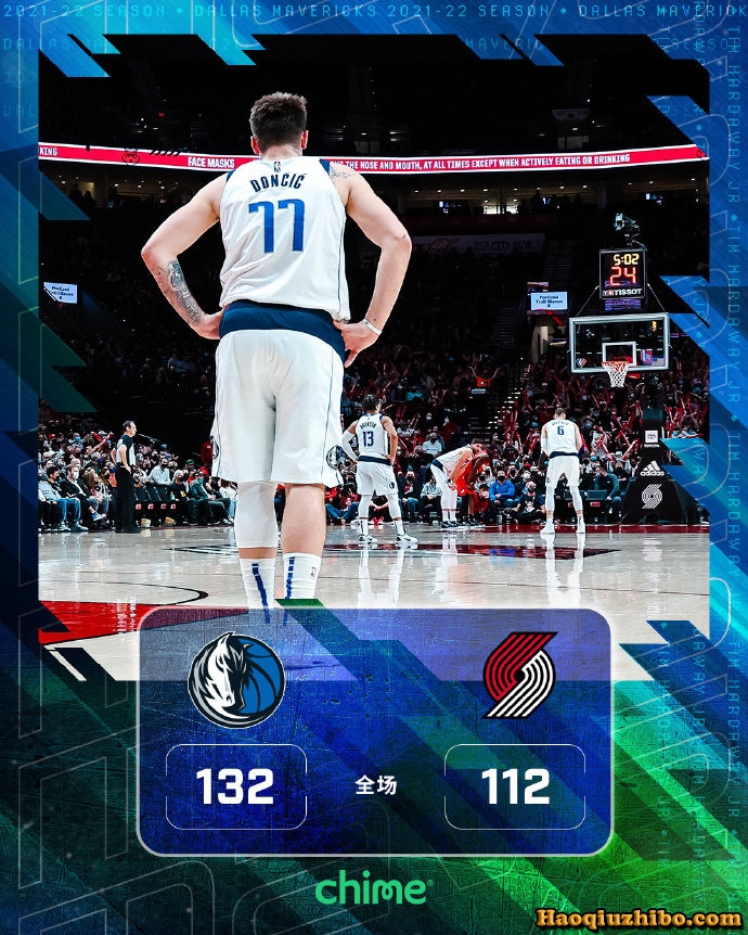 01月27日 NBA常规赛 独行侠vs开拓者 全场录像