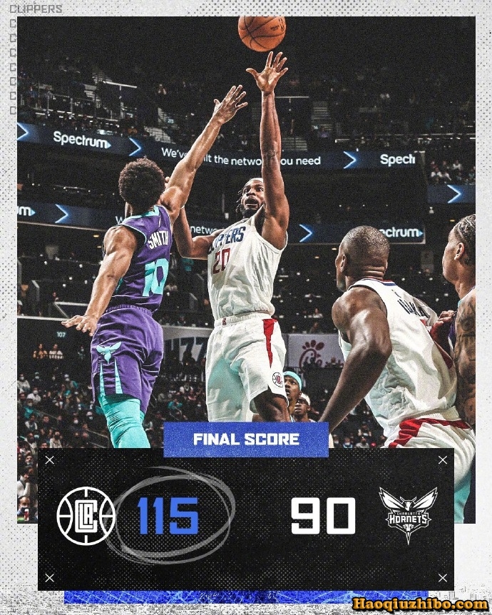 01月31日 NBA常规赛 快船vs黄蜂 全场录像