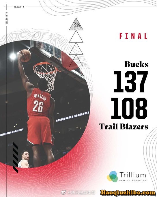 02月06日 NBA常规赛 雄鹿vs开拓者 全场录像
