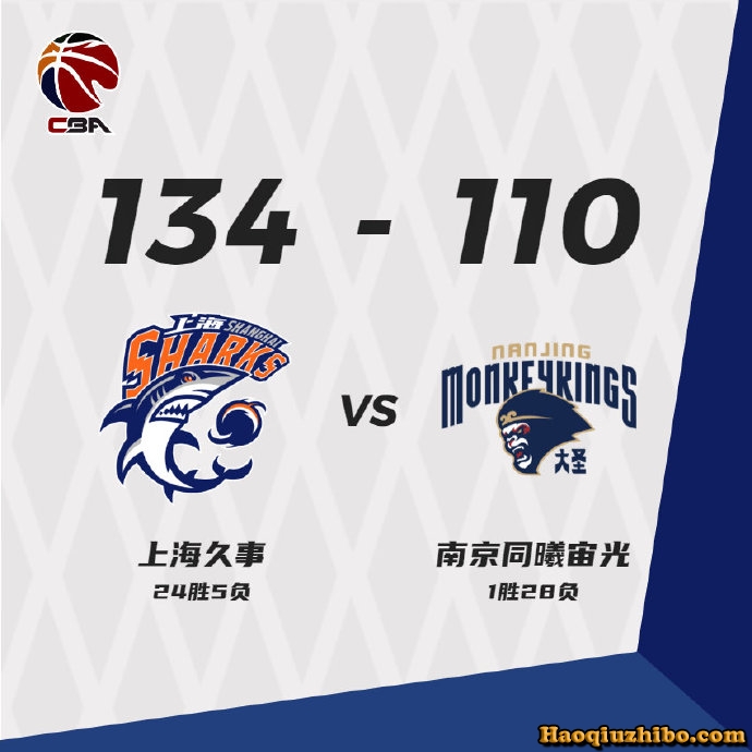 03月01日 CBA常规赛 上海vs同曦 全场录像
