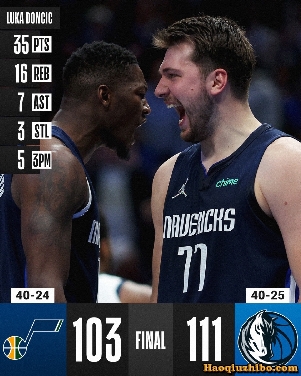 03月08日 NBA常规赛 爵士vs独行侠 全场录像