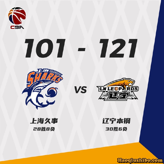 03月18日 CBA常规赛 上海vs辽宁 全场录像