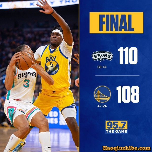 03月21日 NBA常规赛 马刺vs勇士 全场录像