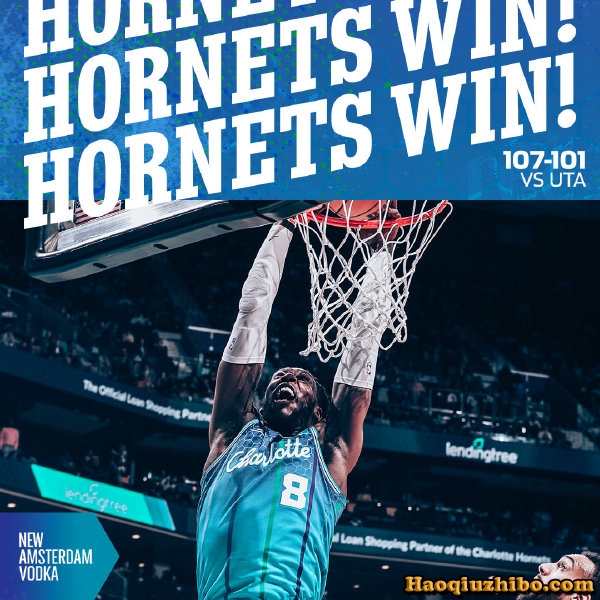03月26日 NBA常规赛 爵士vs黄蜂 全场录像