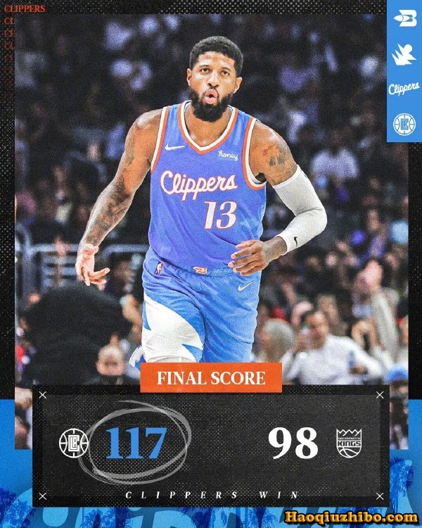 04月10日 NBA常规赛 国王vs快船 全场录像