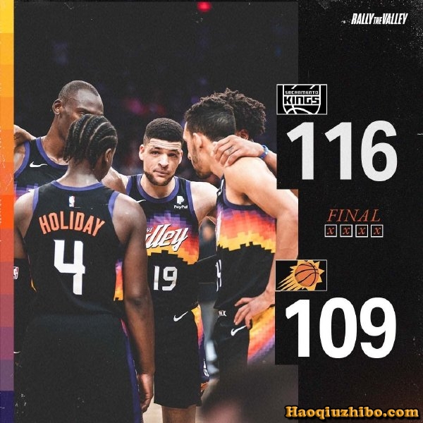 04月11日 NBA常规赛 国王vs太阳 全场录像