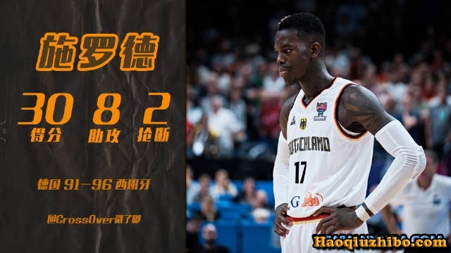 09月17日 男篮欧锦赛半决赛 德国男篮vs西班牙男篮 全场录像及集锦