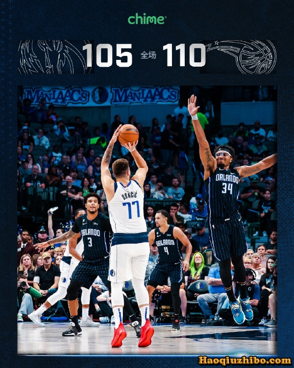 10月08日 NBA季前赛 魔术vs独行侠 全场录像