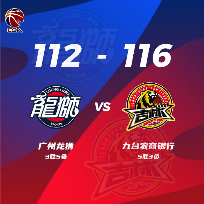 10月27日 CBA常规赛 广州vs吉林 全场录像